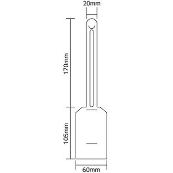 ワンタッチタグ 275x60mm EA983CBシリーズ エスコ