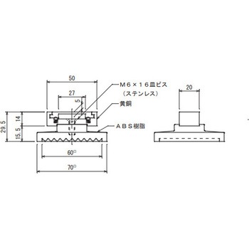 銅帯取付金物 - 大阪避雷針工業(OHK)