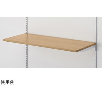 木目調スチール棚セット ラスティック柄調 61-806シリーズ アズワン