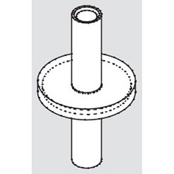 つば付水切端子 大阪避雷針工業(OHK)