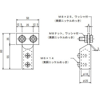 分岐端子 大阪避雷針工業(OHK)