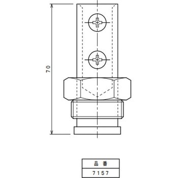 螺旋端子 片側上 大阪避雷針工業(OHK)