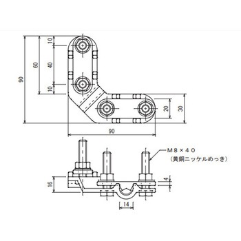 導線接続クランプ - 大阪避雷針工業(OHK)