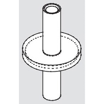 つば付水切端子 大阪避雷針工業(OHK)