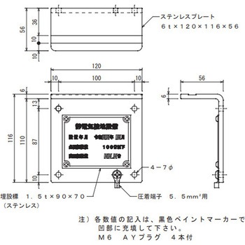 タンクローリー接地用金具 大阪避雷針工業(OHK)