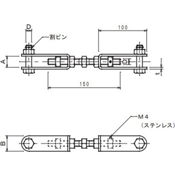 ターンバックル 大阪避雷針工業(OHK)