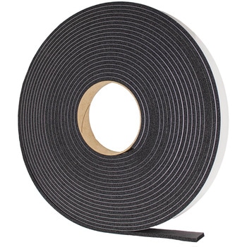 すき間テープEPDMスポンジゴム【高気密：タフロング マイクロセル20】粘着テープ付 岡安ゴム