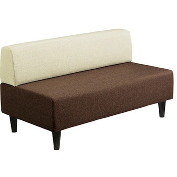 ユニットベンチ 背付き2人掛けソファ アーバン