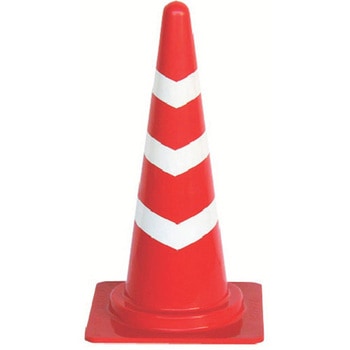 ソフトスコッチコーン赤/白 トーグ安全工業