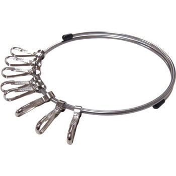 リングキーホルダー8連 ニッサチェイン