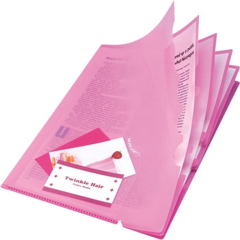 5インデックスフォルダー ピンク - セキセイ