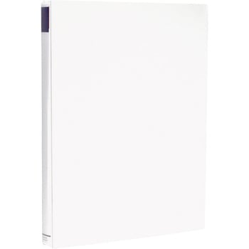 A4背見出し付 のびーるファイル 白 セキセイ