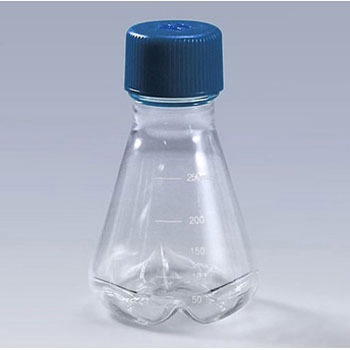 バッフル付き滅菌三角フラスコ PC CELCUFGシリーズ GVS