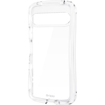 Xperia 10 VII (SO-52F) ケース ハーフクリア ハイブリッド 衝撃吸収 ストラップホール付 ストラップホールシート付 エレコム