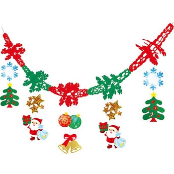 キラキラサンタガーランド アルファ[販促]