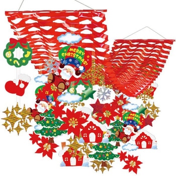 ふわふわサンタプリーツハンガー アルファ[販促]