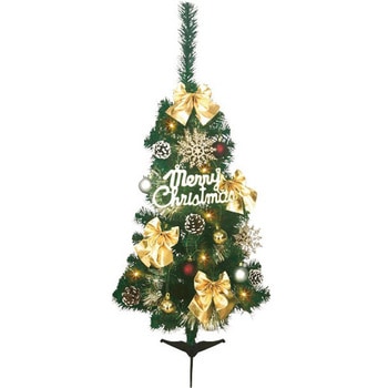 90cmゴールドクリスマスツリーセット アルファ[販促]