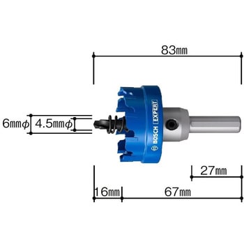超硬ホールソー60mm BOSCH(ボッシュ)