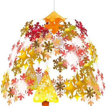 ウォームキラキラスノーツリーセンター アルファ[販促]