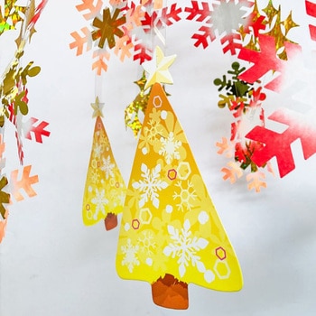 ウォームキラキラスノーツリーセンター アルファ[販促]