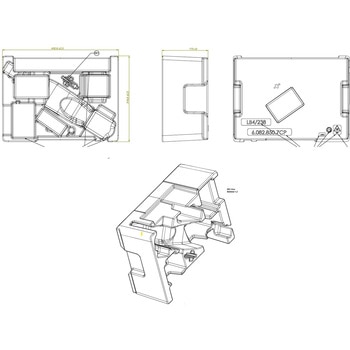 インレイGSA18V-32-2用 BOSCH(ボッシュ)