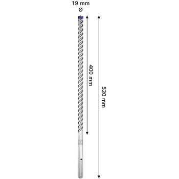 SDS MAX-8X ハンマービット BOSCH(ボッシュ)