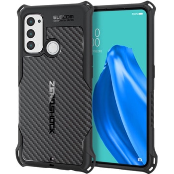 PMWO212ZEROGBK OPPO Reno5 A ケース カバー ZEROSHOCK 耐衝撃 TPU