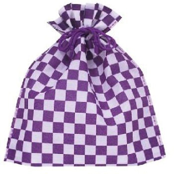 不織布市松柄巾着 1箱(1000枚入) SW2528ICシリーズ サンワ