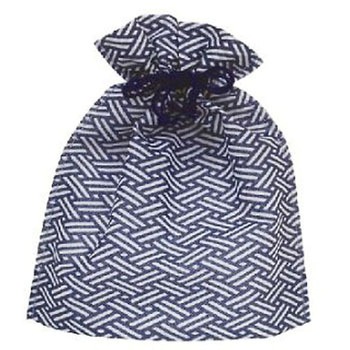 不織布巾着檜垣柄 1箱(1000枚入) SW2528HIGAシリーズ サンワ