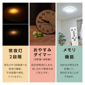 停電検知LEDシーリングライト Luminous(ルミナス)