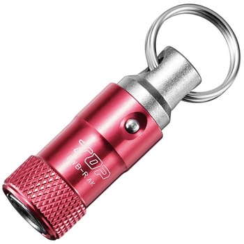 携帯用ワンタッチ式ビットホルダー(リング付) トップ工業