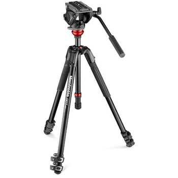 Manfrotto ビデオ雲台+三脚