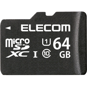マイクロSDカード Class10 【UHS-I U1】 SD変換アダプタ付 防水(IPX7) 高速データ転送 micro メモリーカード エレコム