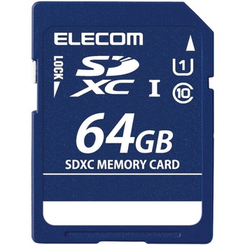 SDカード Class10 UHS-I U1 読出30MB/s 高速データ転送 著作権保護機能 メモリーカード エレコム