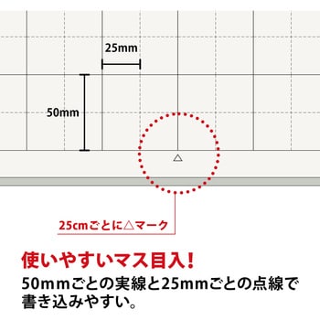 TPZ5WH 全判プロジェクト 50枚巻 1箱(50枚) オキナ 【通販モノタロウ】