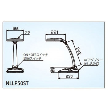 LED拡大鏡 NLLPシリーズ (卓上型) - 日機
