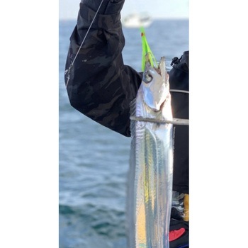 P-49Y 船太刀胴突テンヤ仕掛 イエロー ハリミツ