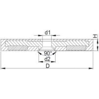 ゴムコートマグネット 皿ねじ用 超強力ネオジム磁石 22，34，43Φ 3種類 杉原産業