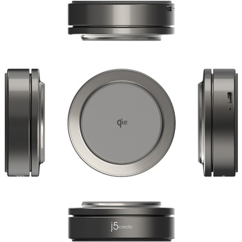 Qi2 3in1 スタンド式 ワイヤレス充電器 j5 create