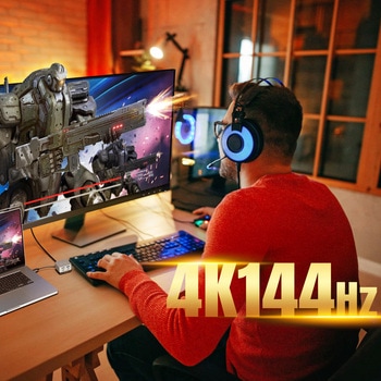 USB-C フレキシブルポート搭載 4K/144 HDMI 6-in-1 マルチハブ j5 create