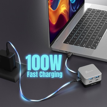 USB-C フレキシブルポート搭載 4K/144 HDMI 6-in-1 マルチハブ j5 create