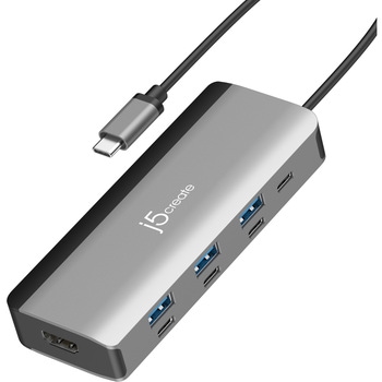 USB-C フレキシブルポート搭載 4K144Hz HDMI 8-in-1 スリムマルチハブ j5 create