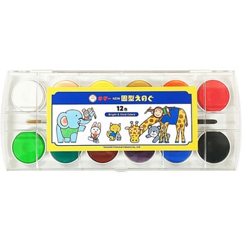 ギターNEW 固形えのぐ 12色 寺西化学