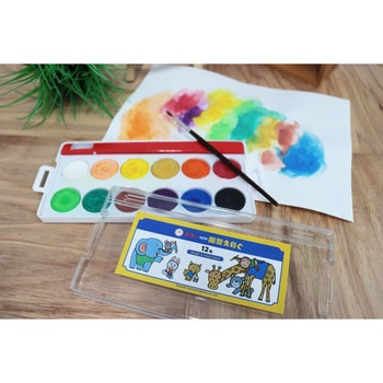 ギターNEW 固形えのぐ 12色 寺西化学