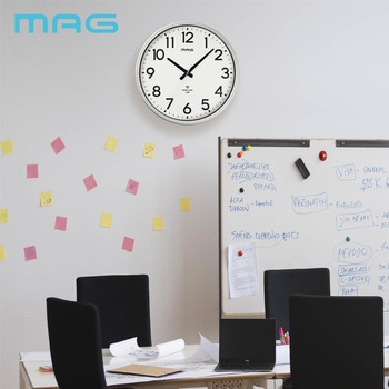 無線LAN大型掛時計 MAG(ノア精密)