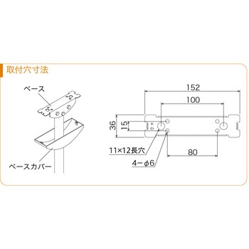 ホスクリーン 軒天用 水平アーム仕様 GIKEN(川口技研)
