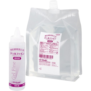 ジェルファイン高粘土詰替用2kg入(2個) オオサキメディカル
