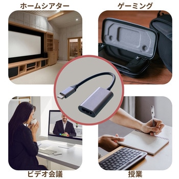 Type-Cポート-HDMI変換アダプタ ルーメン