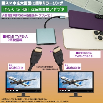 Type-C変換ケーブル エスエスエーサービス