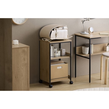 スリム目隠しワゴン 奥行39.6×高さ68cm アイリスオーヤマ